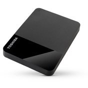تصویر هارد اکسترنال توشیبا مدل Canvio Basic ظرفیت ۲ ترابایت 