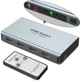 تصویر سوئیچ 1 به 3 HDMI کیفیت 4K برند WENTER 1 to 3 HDMI switch, 4K quality, WENTER brand
