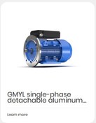 تصویر الکتروموتور گوانگلو 0.75 کیلووات 1 اسب تکفاز رله ای آلمینیومی 3000 دور B3 