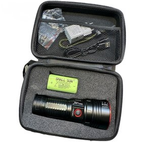 تصویر چراغ قوه پلیسی اسمال سان مد (ZY-T235 (02 ا Small Sun police flashlight model ZY-T235 Small Sun police flashlight model ZY-T235