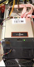 تصویر Bitmain Antminer X3 220KH / S Asic CrptoNight Miner شامل APW7 PSU و سیم برق 