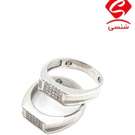 تصویر انگشتر ست نقره 