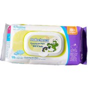 تصویر دستمال مرطوب کودک مالوچسکا مدل SENSITIVE بسته ۸۰ عددی 
