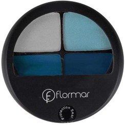 تصویر سایه چشم 4 رنگ کوارتت 407 Flormar 