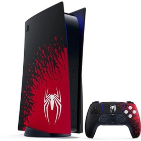 تصویر کنسول بازی سونی مدل PlayStation 5 Marvels Spider-Man 2 Limited Edition ظرفیت 825 گیگابایت Sony PlayStation 5 PlayStation 5 Marvels Spider-Man 2 Limited Edition Game Console 825GB