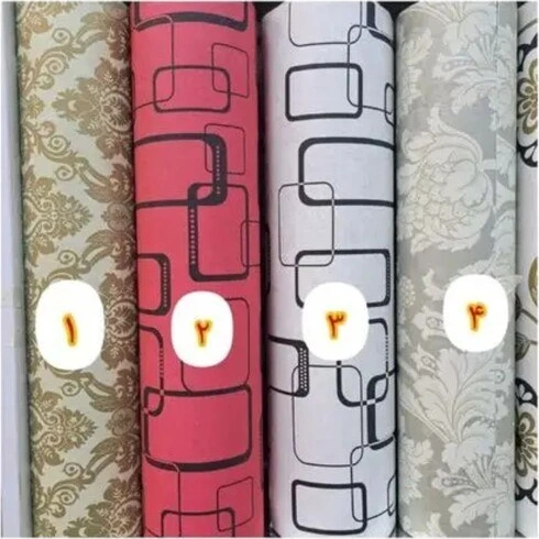 خرید و قیمت کاغذ دیواری pvc پشتچسبدار عرض60 سانت به متراژ 25متر طول | ترب