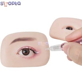 تصویر پوست سیلیکونی چشم 