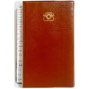 تصویر دفتر تلفن جیبی ایندکس دار مدل لبه تلقی Pocket Telephone Book
