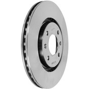 تصویر دیسک ترمز چرخ جلو سمند سورن EF7 ایساکو 4 پیچ 283*22 دست دو عددی 0670204501 