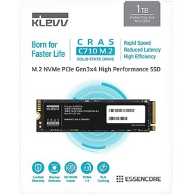 تصویر اس اس دی اینترنال کلو M2 2280 NVMe مدل CRAS C710 ظرفیت 512 گیگابایت Klevv CRAS C710 512GB M.2 2280 NVMe Gen3x4 Internal SSD