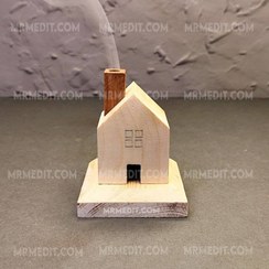 تصویر جاعودی آبشاری مدل خانه چوبی 