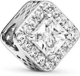 تصویر طلسم براق هندسی نقره عیار پاندورا 796206CZ - ارسال 20 روز کاری Pandora Sterling Silver Geometric Shine Charm 796206CZ