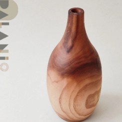 تصویر گلدان چوبی دستساز مدل کاچ 