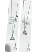 تصویر گردنبند دم وال استیل 