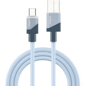 تصویر کابل USB به USB-C هیسکا مدل LX-881AC طول 1.2 متر 