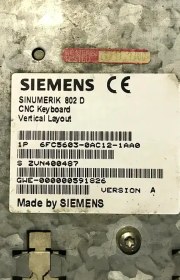 تصویر صفحه کلید صنعتی - زیمنس - Siemens 