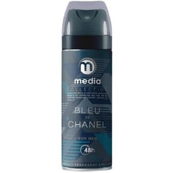 تصویر اسپری خوشبو کننده بدن مردانه مدیا مدل Bleu De Chanel حجم 200 میلی لیتر 