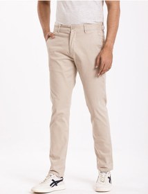 تصویر شلوار کتان خاکی برند gentle park KHAKI COTTON PANT