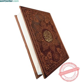 تصویر کتاب نفیس منتخب مفاتیح الجنان رنگی بصیر جلد چرمی 