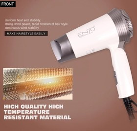 تصویر سشوار مسافرتی انزو ENZO professional PRO Hair Dryer EN_607