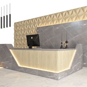 تصویر میز پذیرش مدرن «رُشا» 