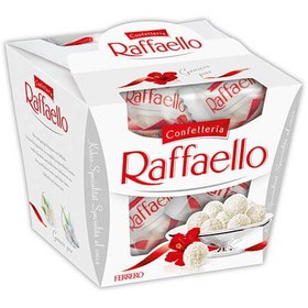 تصویر شکلات کادویی نارگیلی 150 گرمی رافائلو – Ferrero Raffaello برج 6 