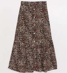 تصویر دامن بلند زنانه ال سی وایکیکی lc waikiki | S3EP66Z8-LQY