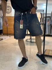 تصویر شلوارک جین کد ۲۰۰۲ - سایز۳ 