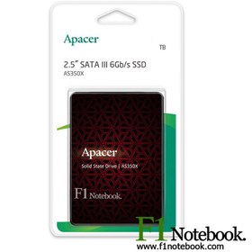 تصویر حافظه SSD اپیسر مدل AS350X SATA III ظرفیت 256 گیگ apacer AS350X SATA III