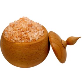 تصویر نمک صورتی دانه درشت (۹۰۰گرم) 