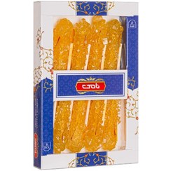 تصویر نی نبات زعفرانی ۸ عددی نامی 