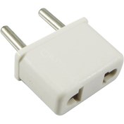 تصویر تبدیل 2 به 2 برق بافو | BAFO Travel Adapter TA-EU02-V1 