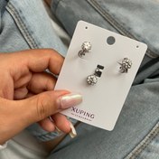 تصویر نیم ست جواهری پرنسسی کد 200 