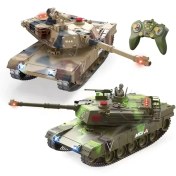 تصویر تانک بازی شارژی کنترلی مدل Moka کد 2056 