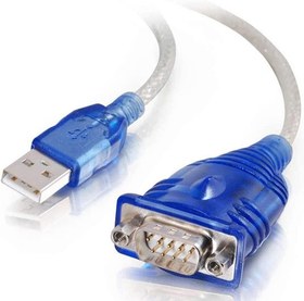 تصویر کابل تبدیل USB2 به RS232 پی نت طول 1 متر ا P-net USB2 to RS232 Cable 1M P-net USB2 to RS232 Cable 1M