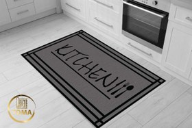 تصویر فرشینه آشپزخانه طرحkitchen کد058 ا kitchen rug h058 kitchen rug h058