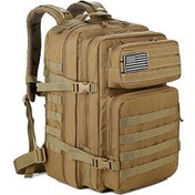 تصویر کوله پشتی تاکتیکی نظامی QT&QY مدل ۴۵L ظرفیت ۴۵ لیتر 