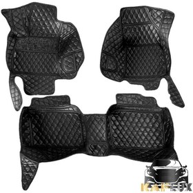 تصویر کفپوش پنج بعدی گلدوزی پژو 405 