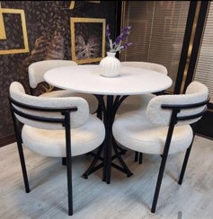 تصویر صندلی ناهار خوری رستورانی تدی با رنگ بندی بی نهایت 