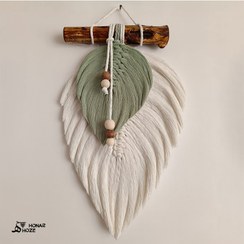 تصویر دیوار کوب مکرومه مدل بهار 