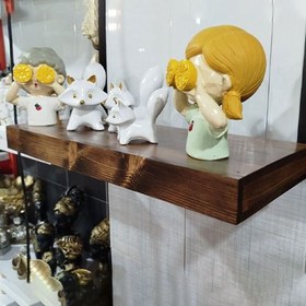 تصویر شلف دیواری پایه مخفی 