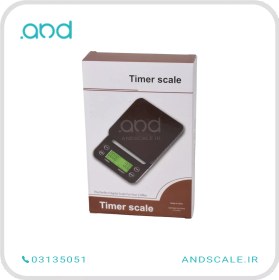 تصویر ترازوی الکترونیکی تایمردار یونیک لایف Unique Life electronic scale with timer