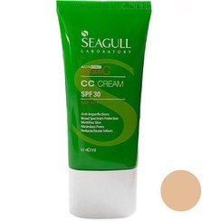 تصویر کرم ضد جوش سی گل مدل CC30 حجم 40 میلی لیتر Seagull Vitamin C CC Cream