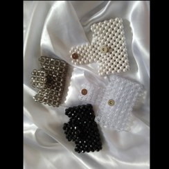 تصویر کیف کارت مرواریدی 