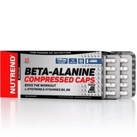 تصویر کپسول بتا آلانین کمپرس کپس ناترند Nutrend BETA-ALANINE COMPRESSED CAPS 