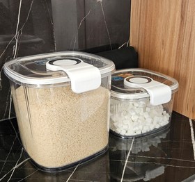 تصویر ظرف برنج قند آرد 