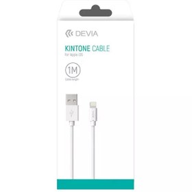 تصویر کابل تبدیل یو اس بی به لایتنینگ 5 ولت یک متری دویا Devia EC053 Kintone Lightning Cable 