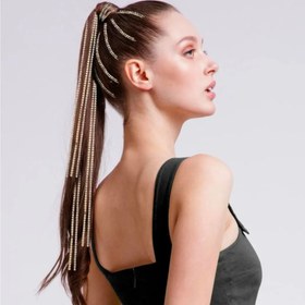 تصویر ریسه مو نگینی جفتی - محدود 