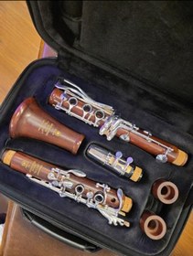 تصویر کلارینت یاماها چوبی مدل CLARINET YAMAHA YCL600- CB حرفه ای 