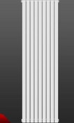 تصویر رادیاتور ایستاده آنیت ، مدل ونیز ورتیکال - سفید Anit standing radiator, Venice Vertical model